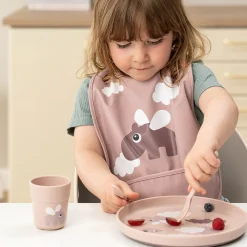 Foodie plate set - Happy Clouds - Powder