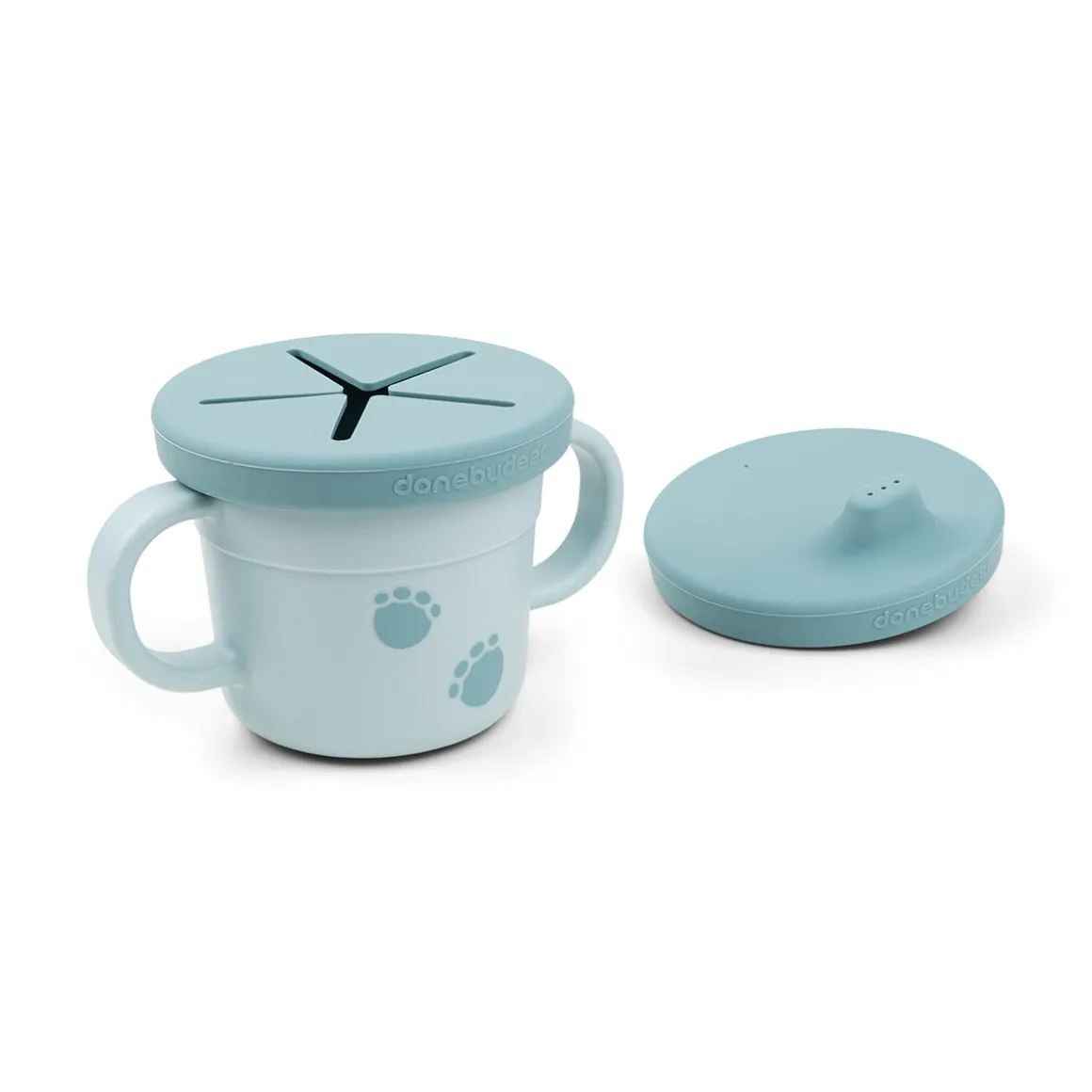 Foodie spout/snack cup - Elphee - Blue