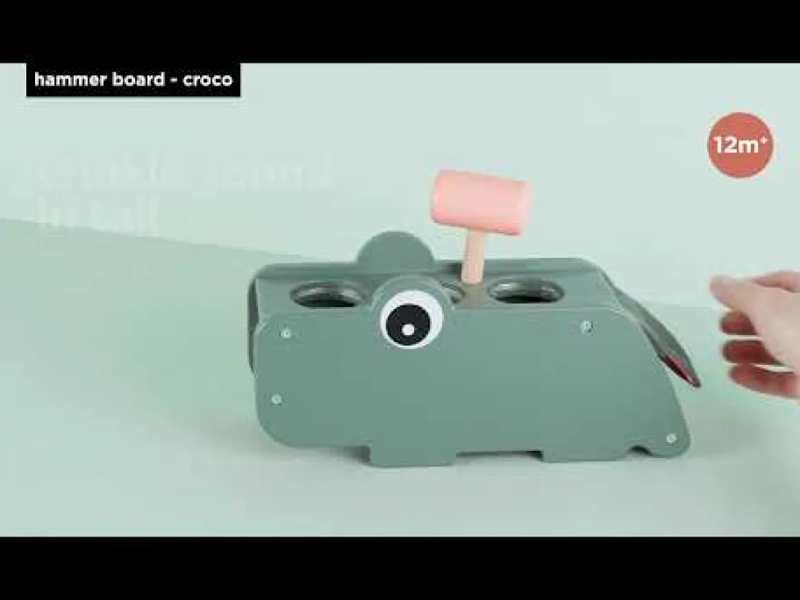 Hammer board - Croco - Green