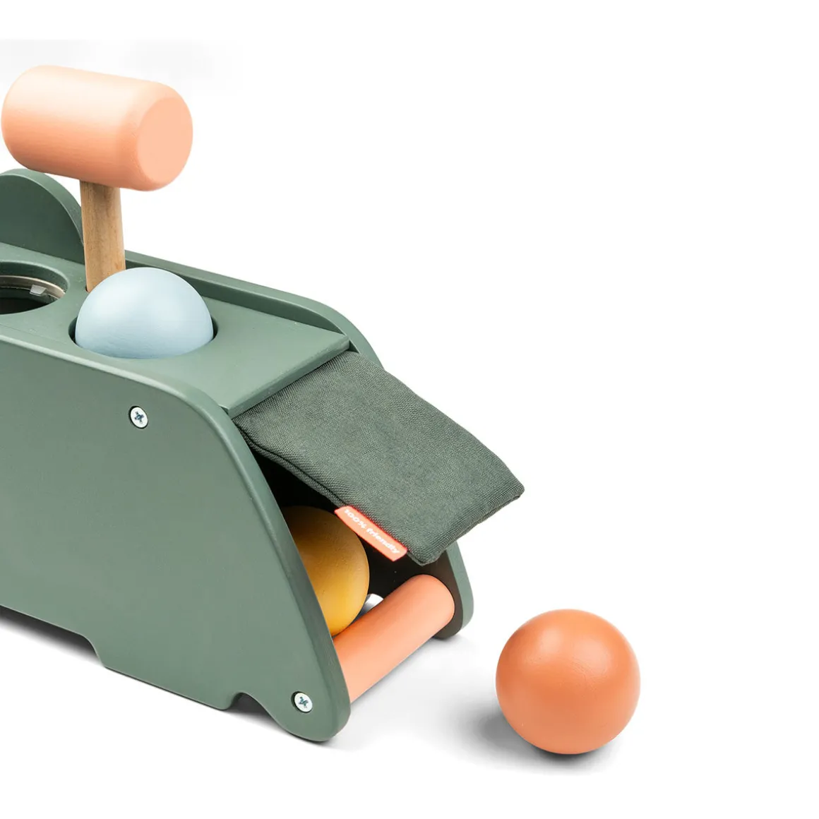 Hammer board - Croco - Green