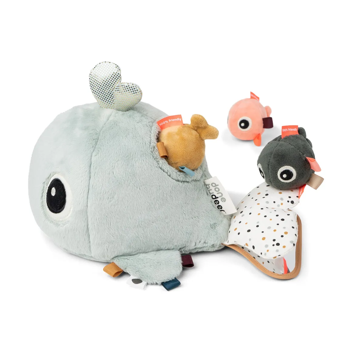Hide & Seek activity toy - Wally - Blue