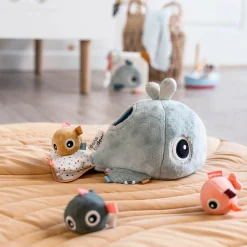 Hide & Seek activity toy - Wally - Blue