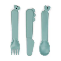 Kiddish cutlery set - Deer friends - Blue