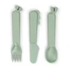 Kiddish cutlery set - Deer friends - Green