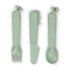 Kiddish cutlery set - Deer friends - Green