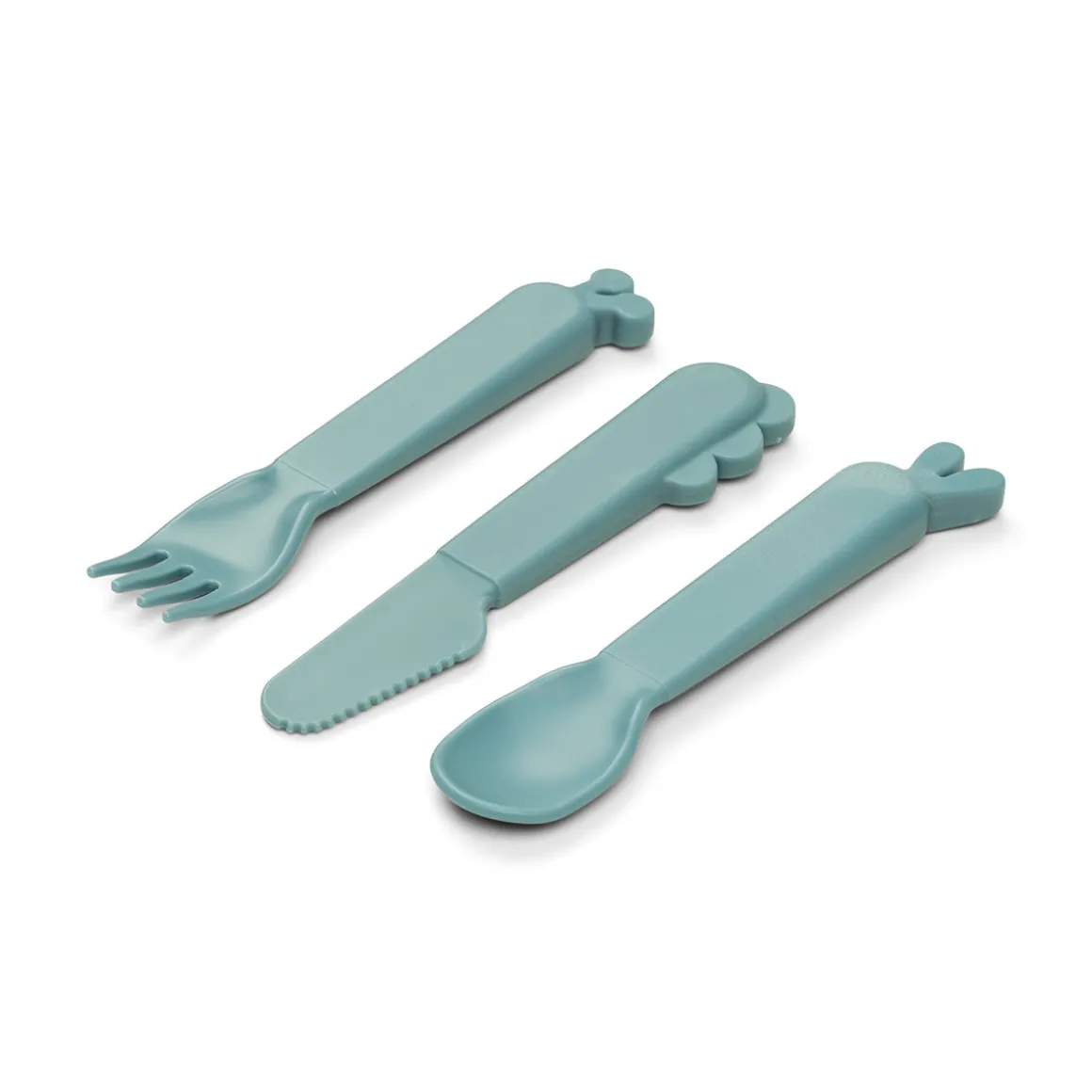 Kiddish cutlery set - Deer friends - Blue