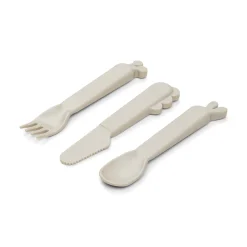 Kiddish cutlery set - Deer friends - Sand