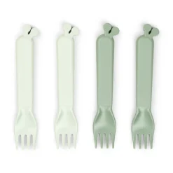 Kiddish fork 4-pack - Raffi - Green