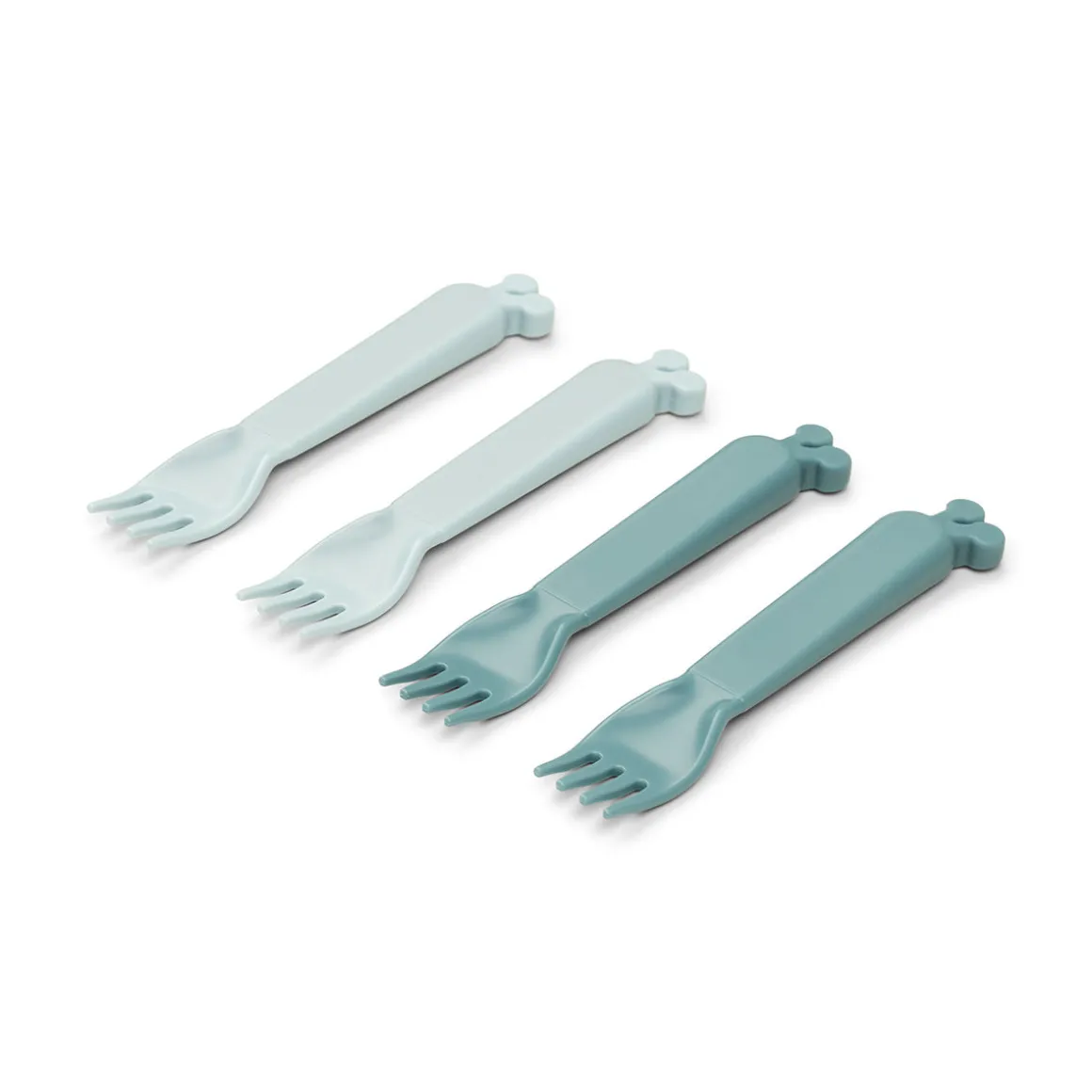 Kiddish fork 4-pack - Raffi - Blue
