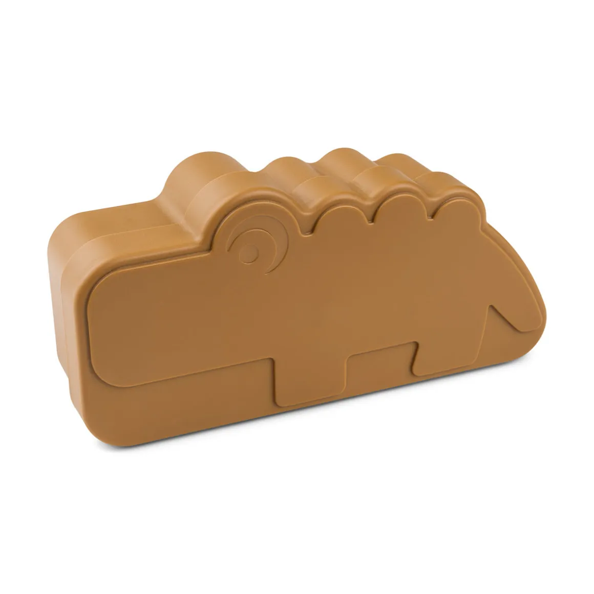 Kiddish lunch box - Croco - Mustard