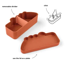 Kiddish lunch box - Croco - Papaya