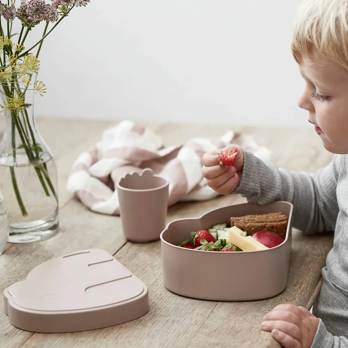 Kiddish lunch box - Elphee - Mustard