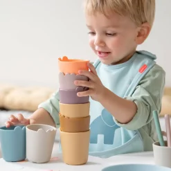 Kiddish mini mug - Croco - Sand