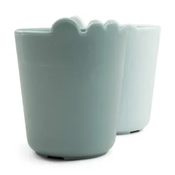 Kiddish mini mug 2-pack - Croco - Blue