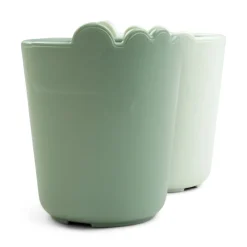 Kiddish mini mug 2-pack - Croco - Green