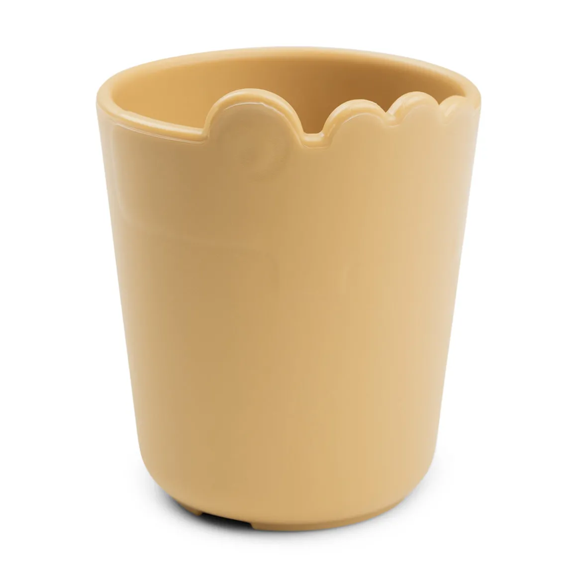 Kiddish mini mug 2-pack - Croco - Mustard