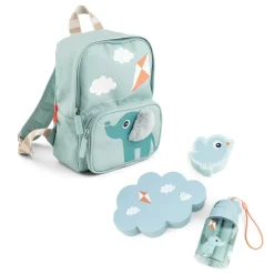 Kids canvas backpack kit - Blue