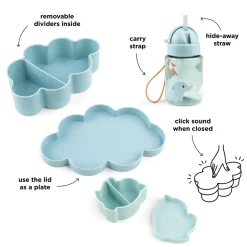 Kids canvas backpack kit - Blue