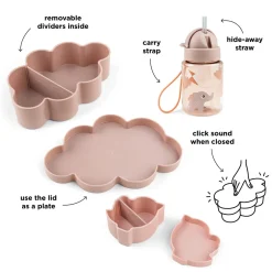 Kids canvas backpack kit - Powder