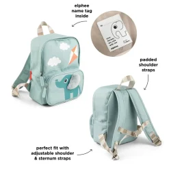 Kids canvas backpack kit - Blue