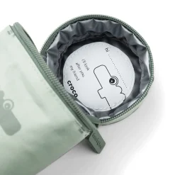 Kids insulated bottle holder - Croco - Green