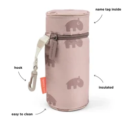 Kids insulated bottle holder - Ozzo - Powder