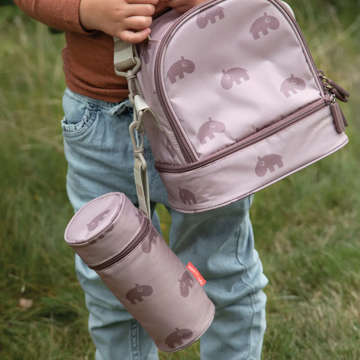 Kids insulated bottle holder - Lalee - Sand