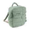 Kids quilted backpack - Croco - Green - 9,6 L