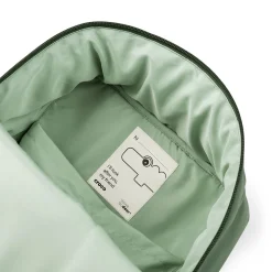 Kids quilted backpack - Croco - Green - 9,6 L