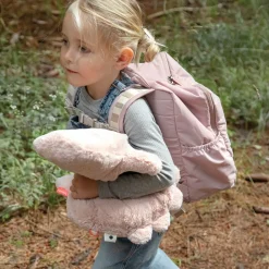 Kids quilted backpack - Croco - Powder - 9,6 L