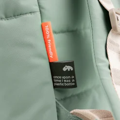 Kids quilted backpack - Croco - Green - 9,6 L