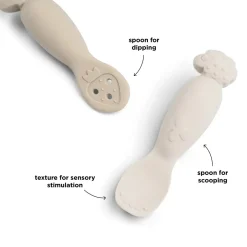 Learning spoon set - Tiny farm - Sand