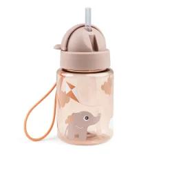 Lunch & snack box w/straw bottle - Playground - Powder