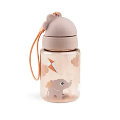 Lunch & snack box w/straw bottle - Playground - Powder