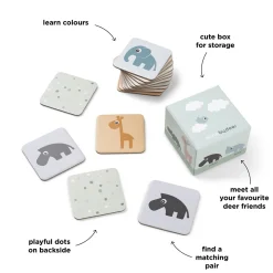 Memory game - Deer friends - Colour mix
