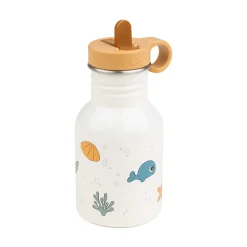Metal bottle - Sea friends - Beige - 350 ml