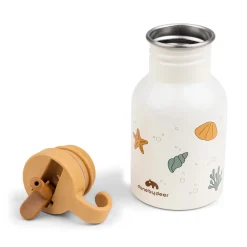 Metal bottle - Sea friends - Beige - 350 ml