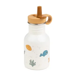 Metal bottle - Sea friends - Beige - 350 ml