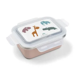 Metal lunch box - Deer friends - Powder