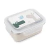 Metal lunch box - Lalee/Croco - Sand