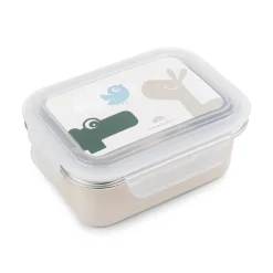 Metal lunch box - Lalee/Croco - Sand