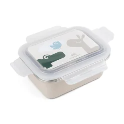 Metal lunch box - Lalee/Croco - Sand