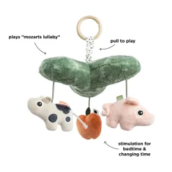 Musical mobile - Tiny farm - Colour mix