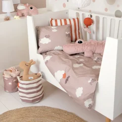 Musical toy Happy clouds - Croco - Powder