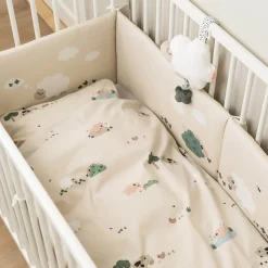 Padded bed bumper - Tiny farm - Sand