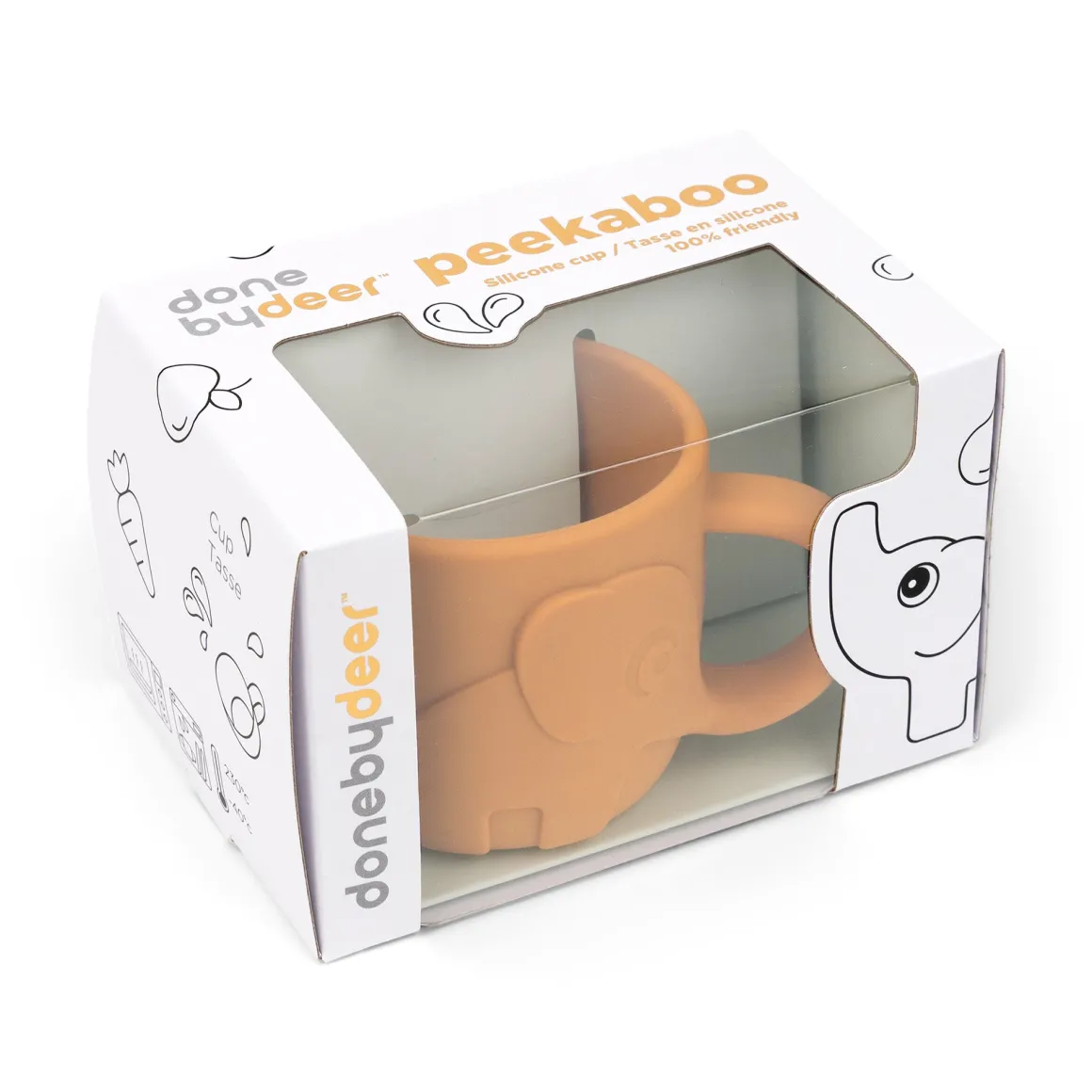 Peekaboo cup - Elphee - Mustard
