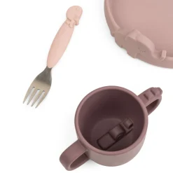 Peekaboo dinner set - Deer friends - Powder