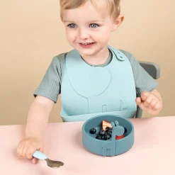 Peekaboo first meal set - Deer friends - Blue