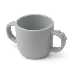 Peekaboo 2-handle cup - Croco - Grey