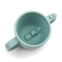 Peekaboo 2-handle cup - Croco - Blue